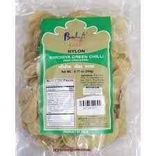 Balaji Gold Nylon Khichiya (Rice Crackers) Green Chilli 250 G