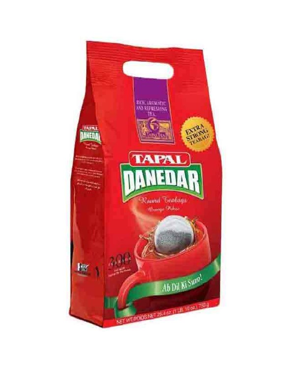 Tapal Danedar Round Tea Bags 300 Count 750 G