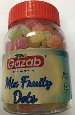 Gazab Candy Mix Fruit Dots 200 G