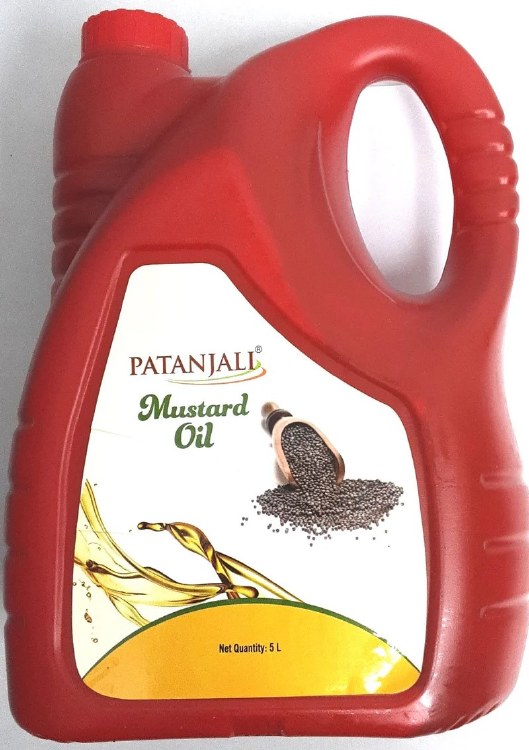 Patanjali Mustard Oil 5 Ltr
