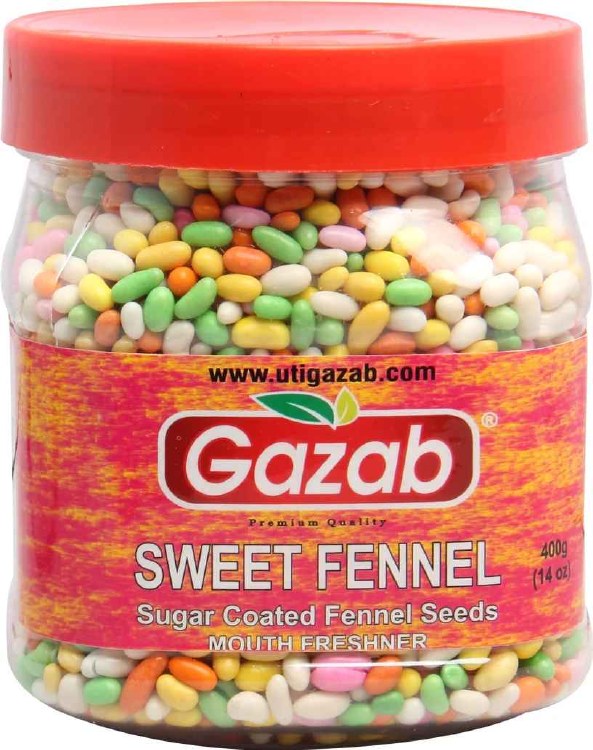 Gazab Sugar Coated Fennel Seeds 400 G