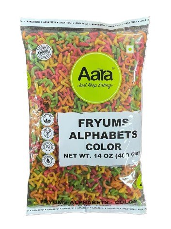 Aara Fryums Aplhabets 400g