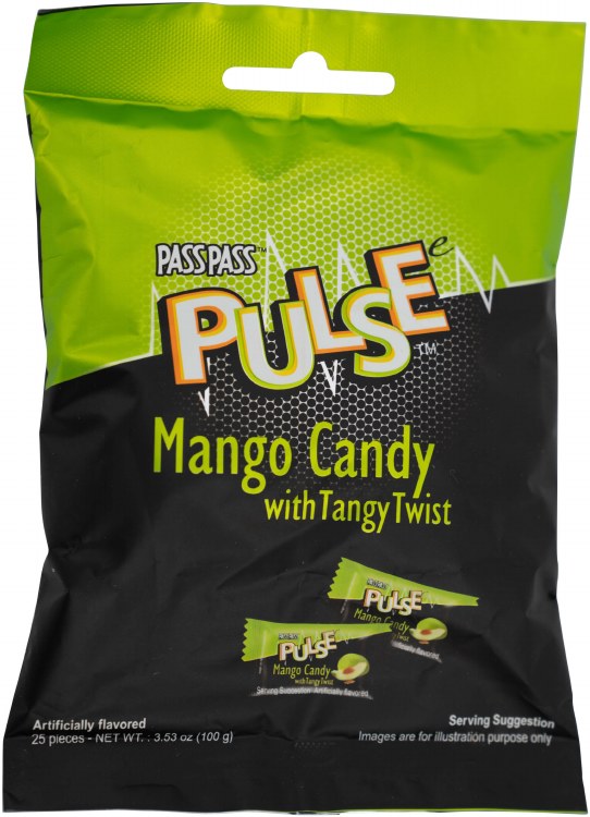 Pass Pass Pulse Mango Candy 100 G