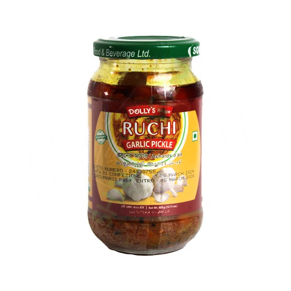 Dolly'S Recipe Ruchi Garlic Pickle 400 G