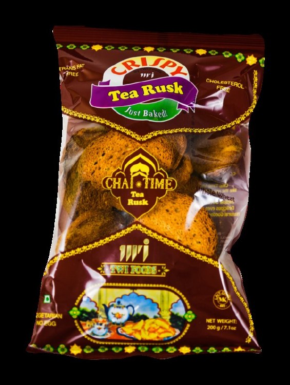 Crispy Tea Rusk Whole Wheat 200 G