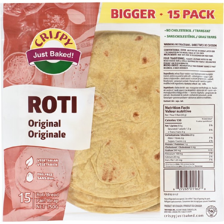 Crispy Rori Plain 750 G * 15 Pcs