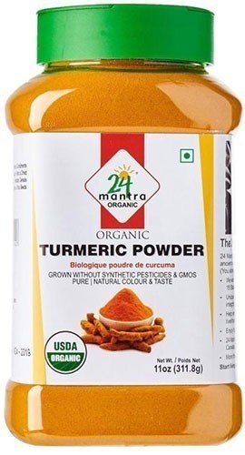 24 Mantra Organic Turmeric Powder 11 Oz