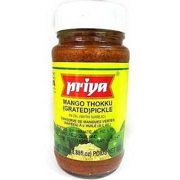 Priya Mango Thokku Pickle With Garlic 300 G