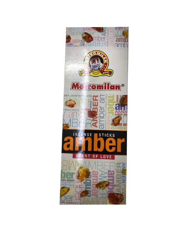 Metromilan Incense Amber (20 Sticks X 6)