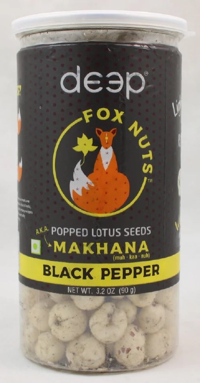 Deep Black Pepper Makhana 90 G