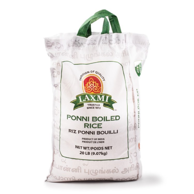 Laxmi Ponni Boiled Rice 20 Lb