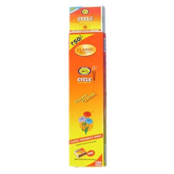 Cycle Agarbathi 3 IN 1 88 G