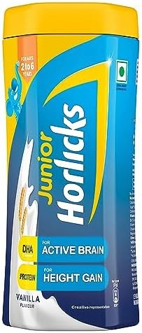 Horliks Junior Vanilla Flavour 500 G