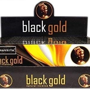 Nandita Black Gold Natural Incense 12 PC * 15 G