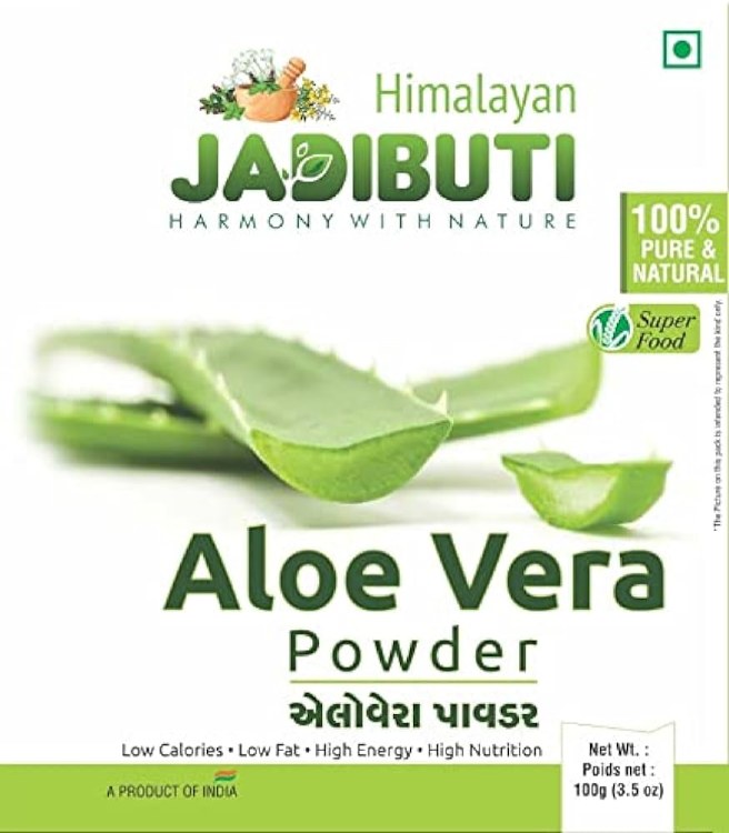 Himalayan Jadibuti Aloe Vera Powder 100 G
