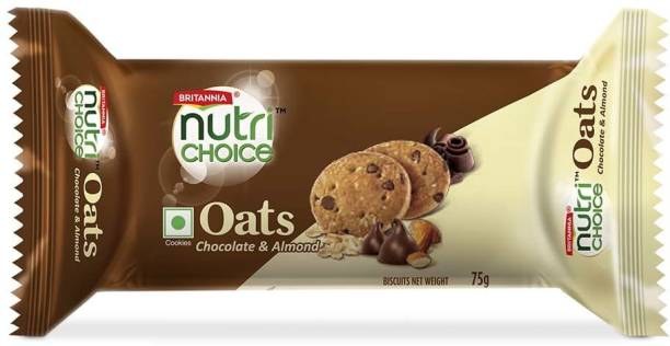 Britannia Nutri Choice Choco&Almond Biscuits 75g