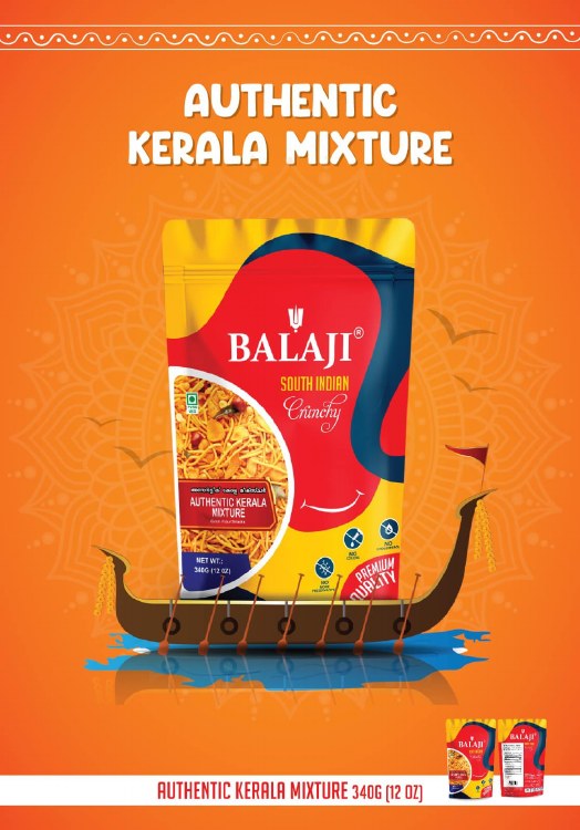 Balaji Authentic Kerala Mixture 340 G