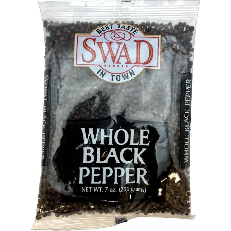 Swad Whole Black Pepper 200G