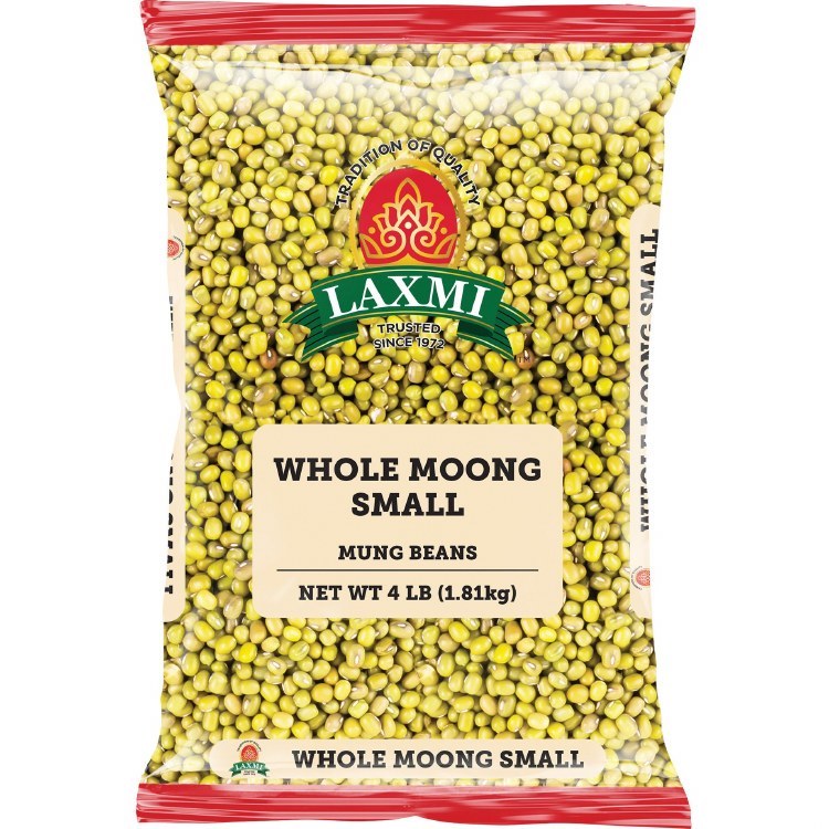 Laxmi Whole Moong Small 4 Lb