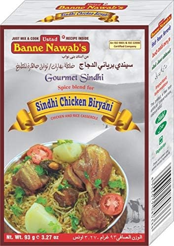Banne Nawab Sindhi Chicken Biryani 93g