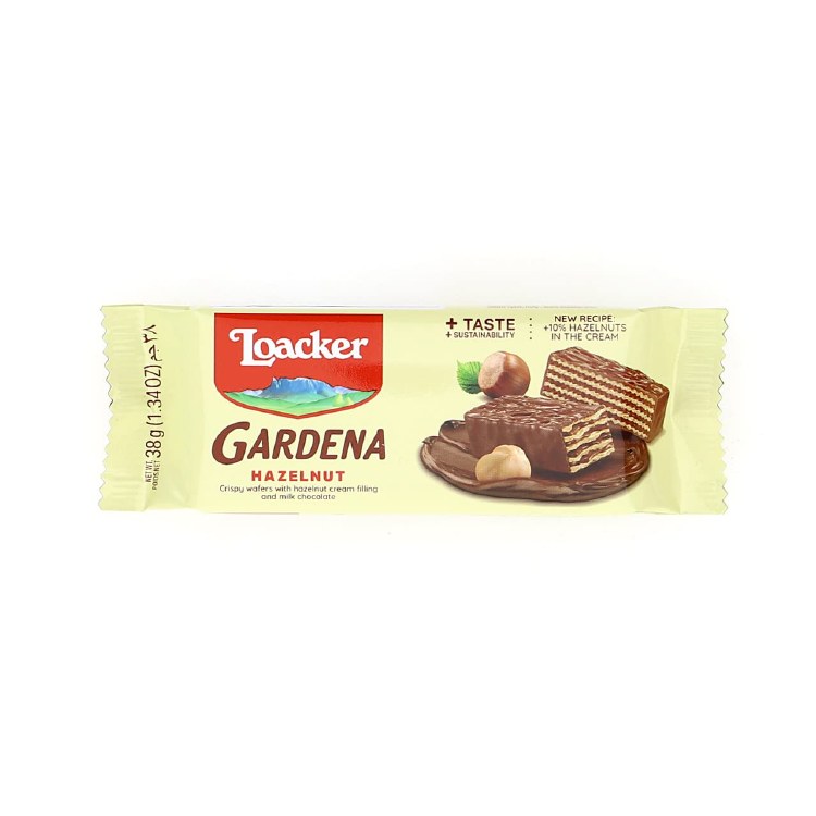 Loacker Gardena Hazelnut Wafer 38 G