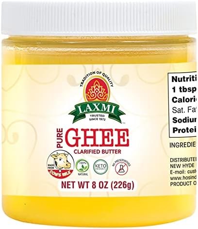 Laxmi Pure  Ghee 8 Oz