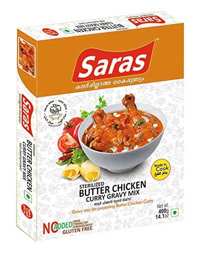 Saras Butter Chicken Gravy Mix 400 G