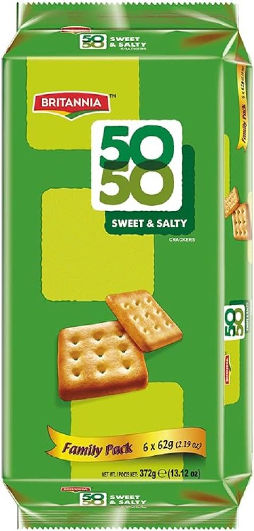 Britannia 50-50 Sweet&Salty 370 G
