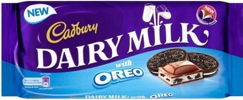Cadbury Dairy Milk Oreo Bar 120 G