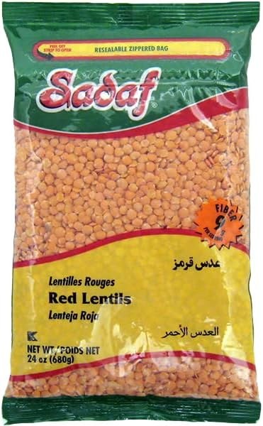 Sadaf Red Lentils 24 Oz