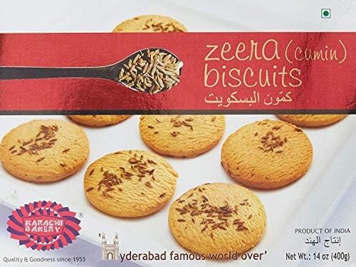 Karachi Bakery Zeera Biscuits 400 G