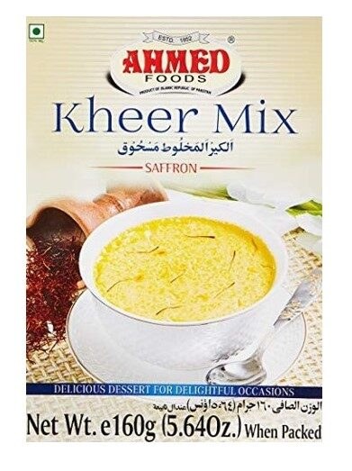 Ahmed Foods Kheer Mix Saffron 160 G