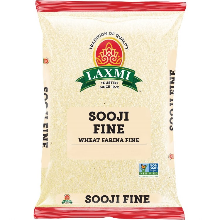 Laxmi Sooji Fine Wheat Farina  4 Lbs