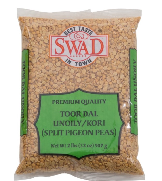Swad Toor Dal Plain 2 Lb