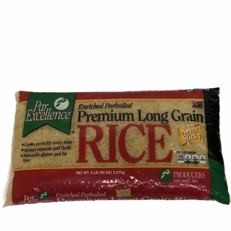 Par Excellence Enriched Paraboiled Premium Long Grain Rice 5 LBS