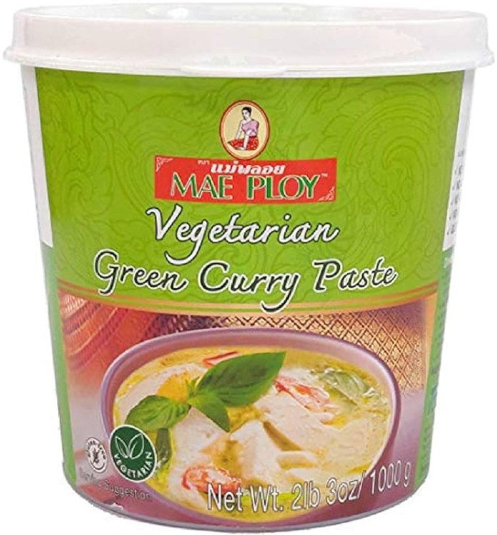 Mae Ploy Vegetarian Green Curry Paste 400 G