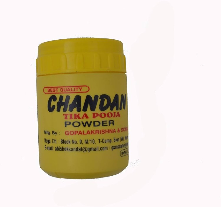 Chandan Tikka Pooja Powder 100 G