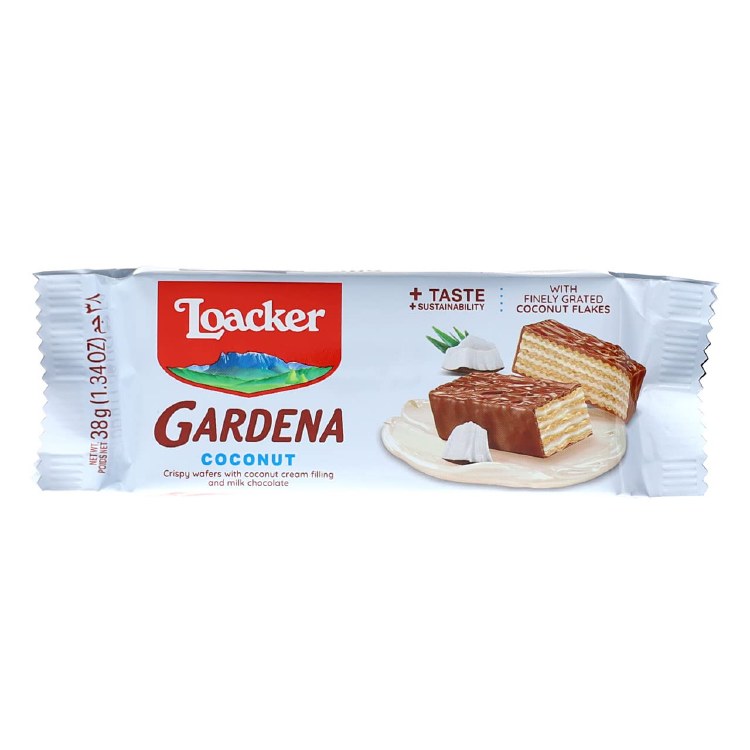 Loacker Gardena Coconut Wafer 38 G