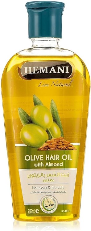 Hemani Olive Hair Oil With Almond 200 ML