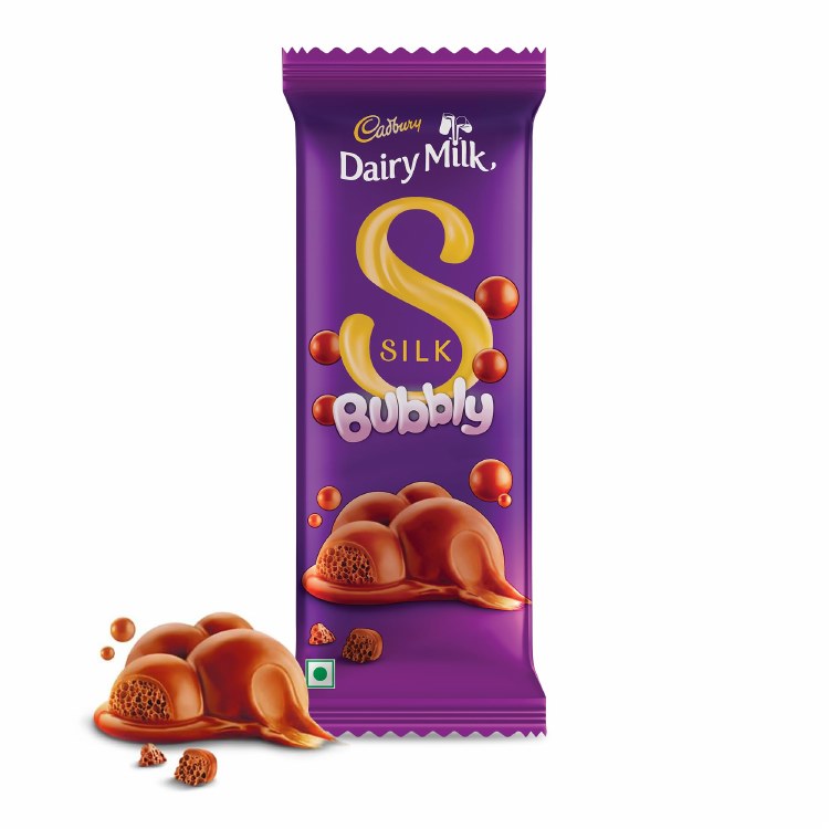 Cadbury Dairy Milk Silk Bubly 50g