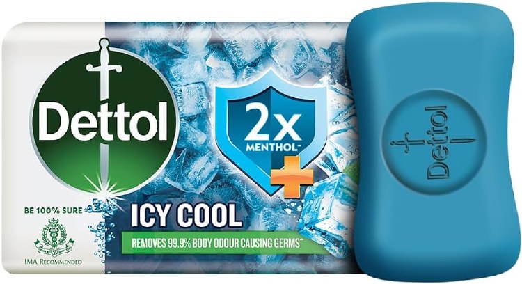 Dettol ICY Cool Soap 125 G