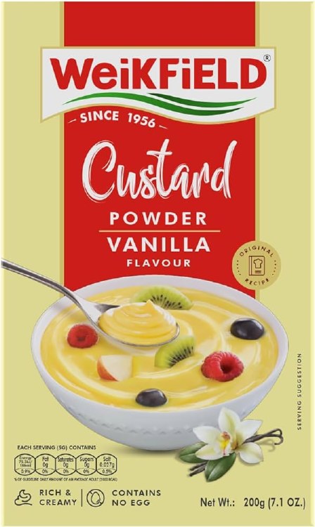 Weikfield Custard Powder Vanilla 200g