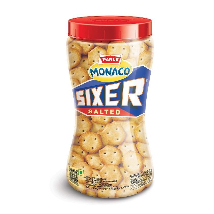 Parle Sixer Salted Crackers 200g