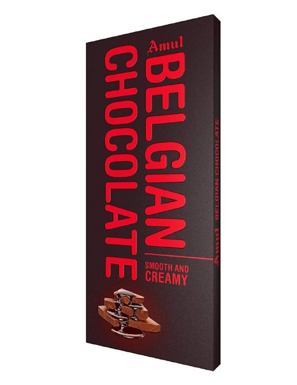 Amul Belgian Chocolate Smooth And Creamy 125 G