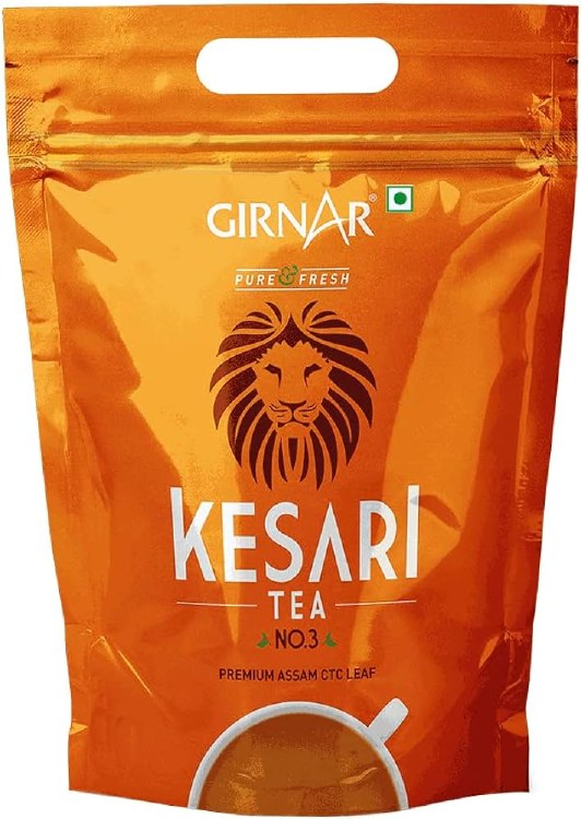 Girnar KESARI Tea No.3 Premium CTC Leaf 1 Lb