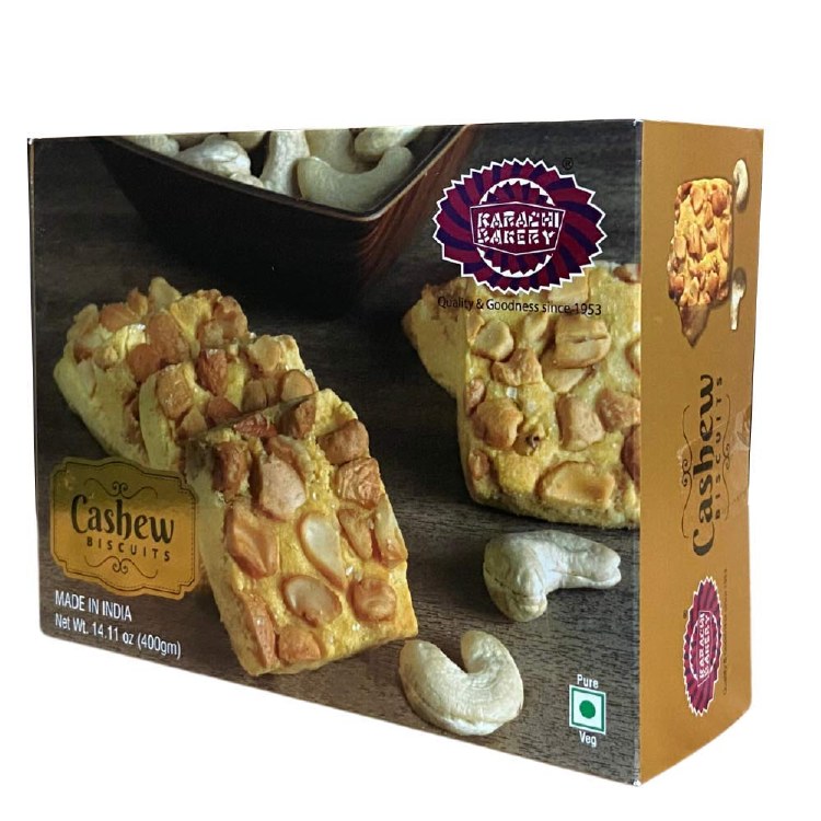 Karachi Bakery Cashew Biscuits 400 G