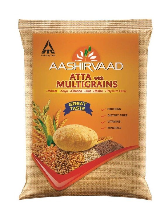 Aashirvaad Atta with Multigrains 20 Lbs
