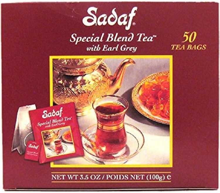 Sadaf Special Blend Tea With Earl Grey 50 Tea Bags 100 G