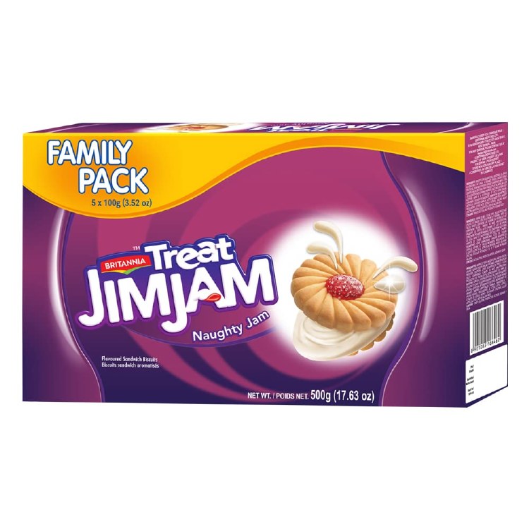 Britannia JIM JAM Family Pack 460 G