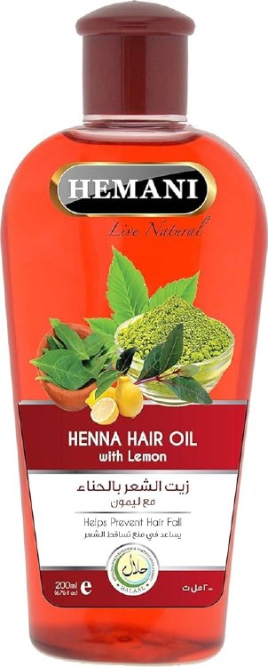 Hemani Henna Hair Oil With Lemon 200 ML